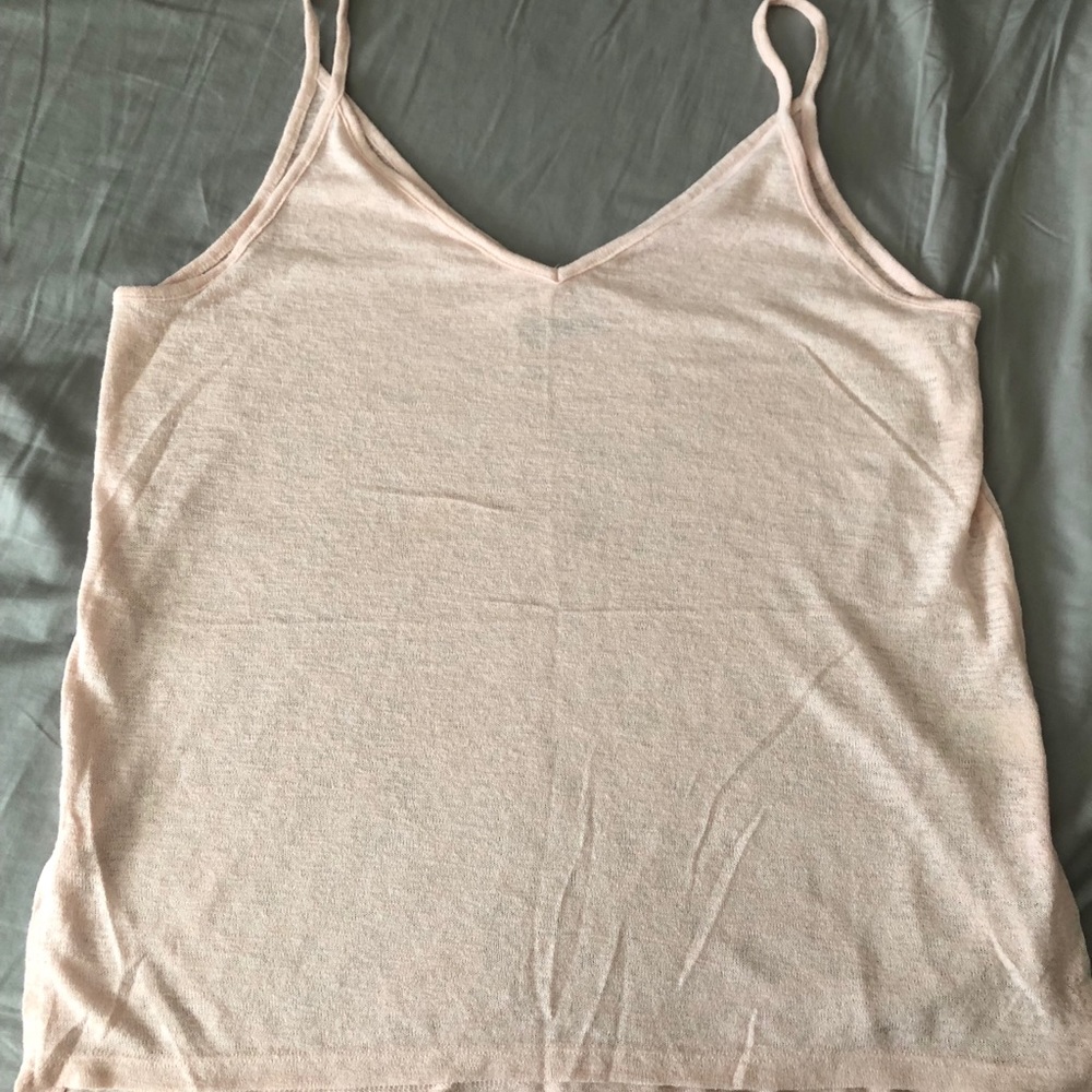 Sheer sweater tank💙